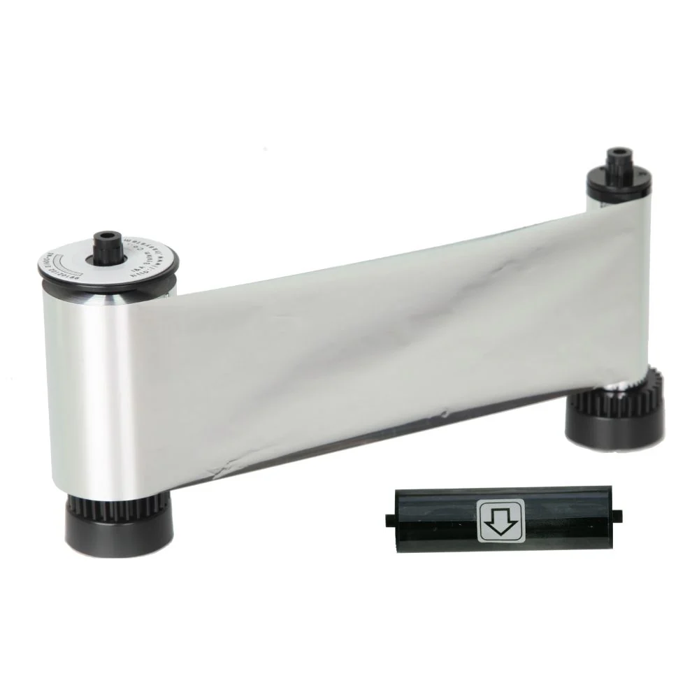 IDP SMART-30 & 50 Series Mono Ribbon - MS Metallic Silver (1200 Cards/Roll) | IDP-650681
