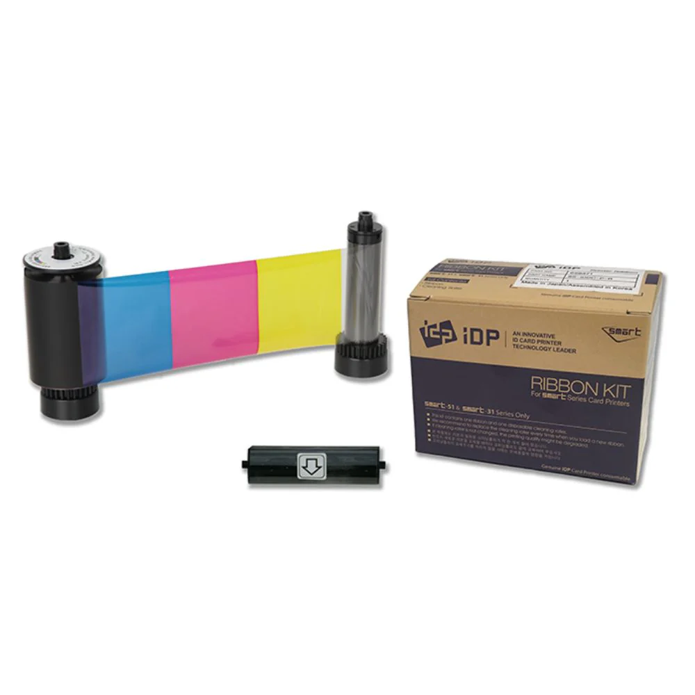 IDP SMART-31 & 51 HYMCKOK Half Panel Ribbon (350 cards/roll) | IDP-659378