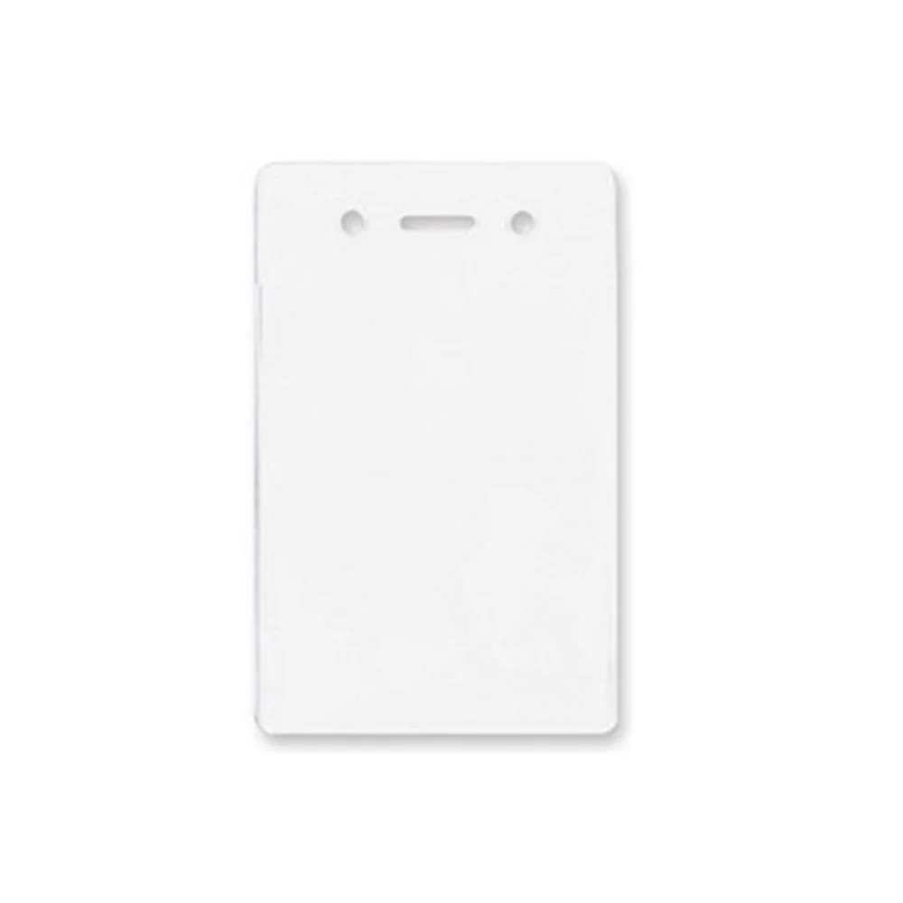 IDP Clear Vertical Badge Holder 100/pack | IDP-900615