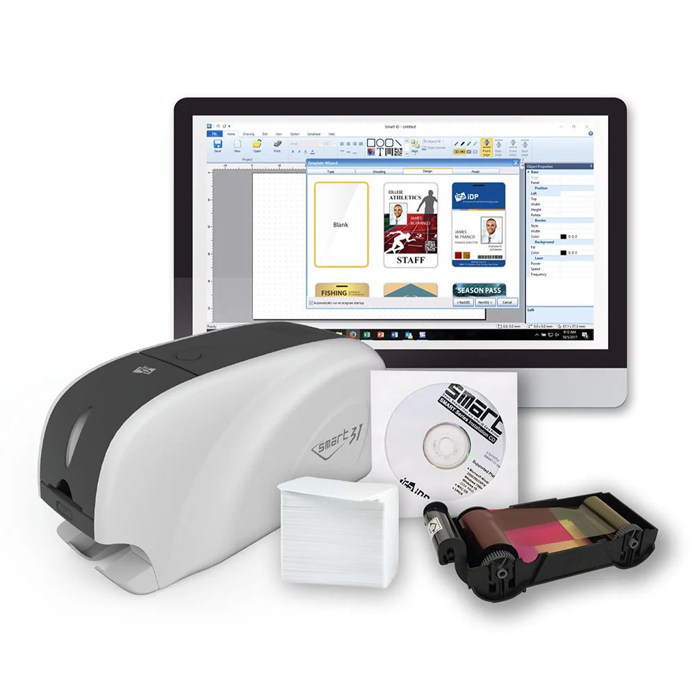 IDP SMART-31S Simplex ID Card Printer - Image 2