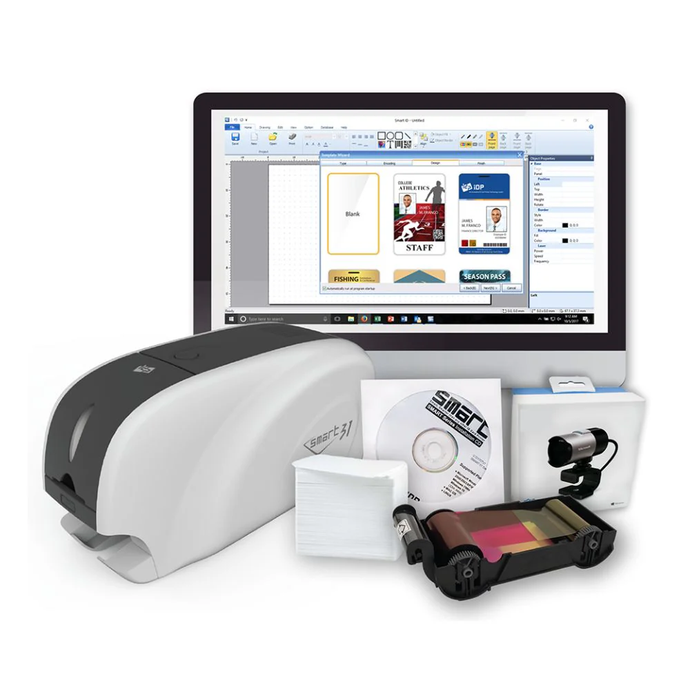 IDP SMART-31SE Simplex ID Card Printer (Ethernet) - Image 3