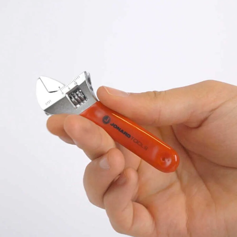 Jonard Tools Adjustable Wrench with Extra Wide Jaws - Image 3