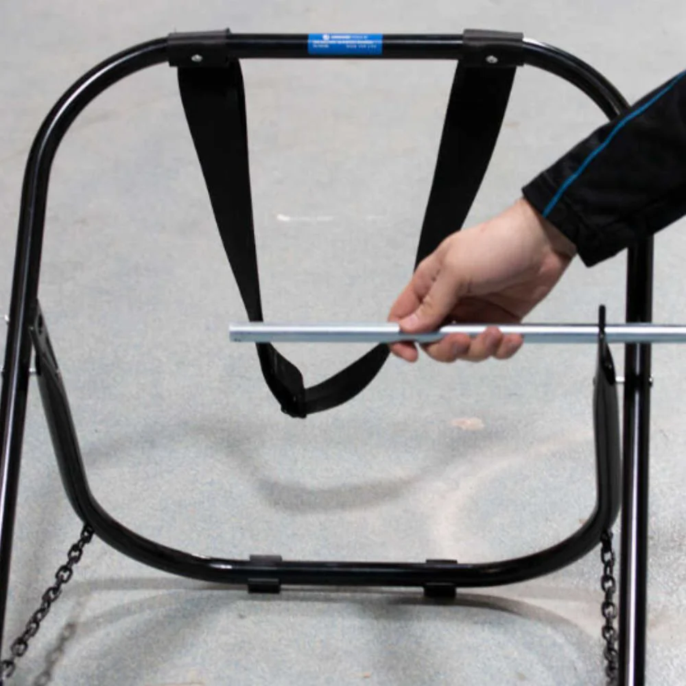 Jonard Tools Steel Cable Caddy with Wheels & Pull Strap - 21" Wide | JON-CC-2721WS - Image 5