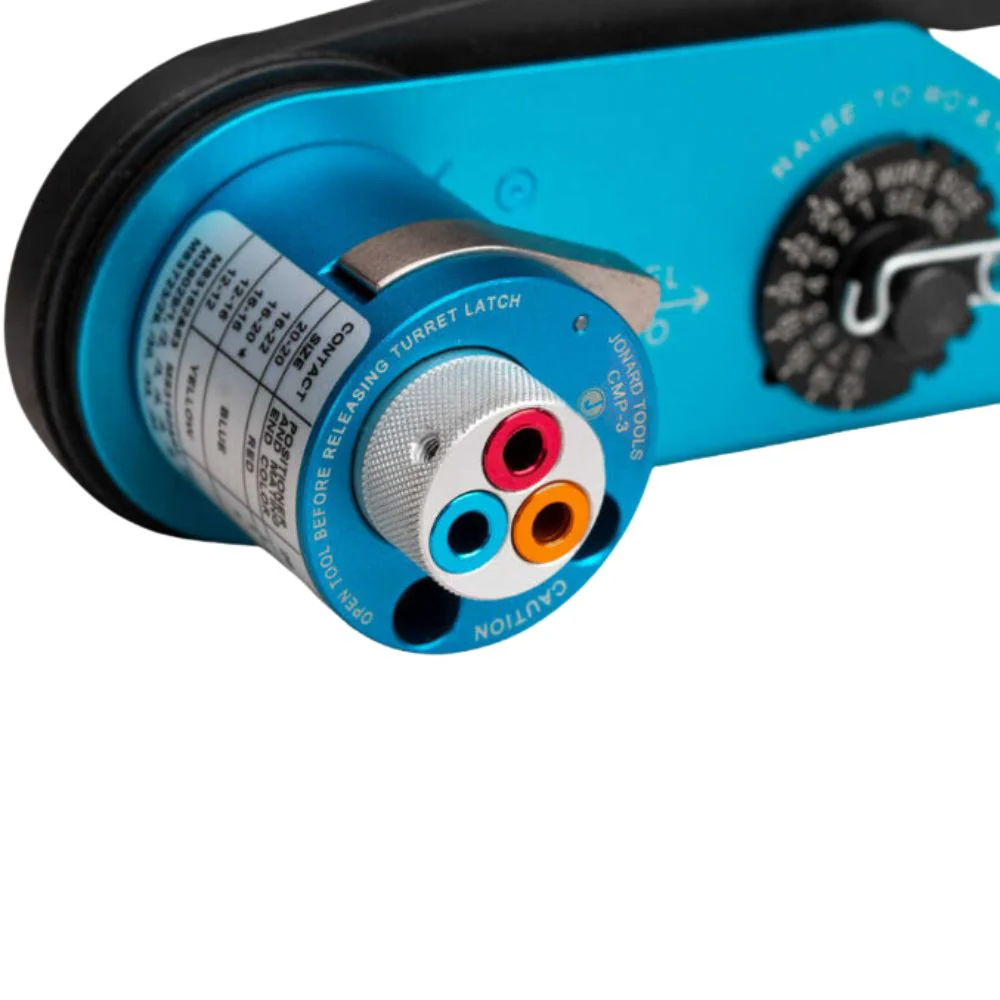 Jonard Tools Turret Head for Precision Crimper | JON-CMP-3 - Image 3