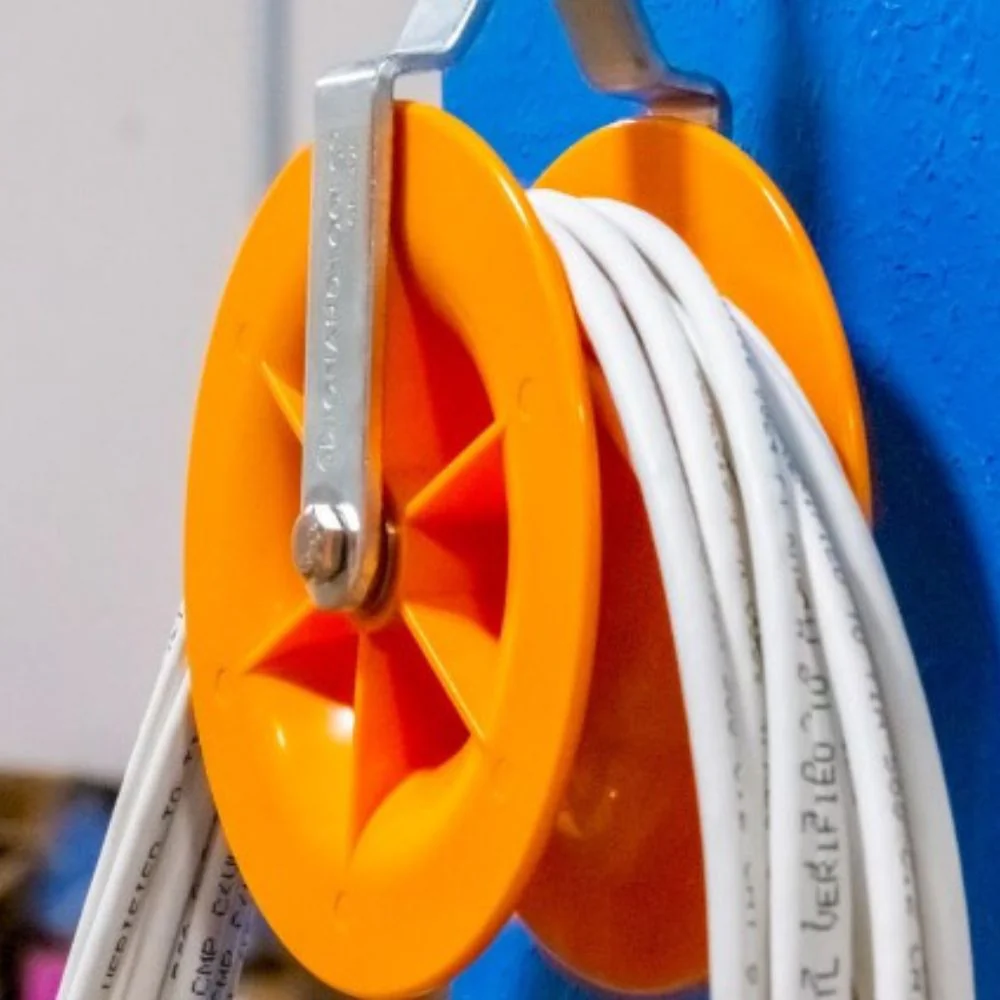 Jonard Tools Pulley Set for Low Voltage Electrical / Network and COAX Cables (2 pack) | JON-CP-475 - Image 2