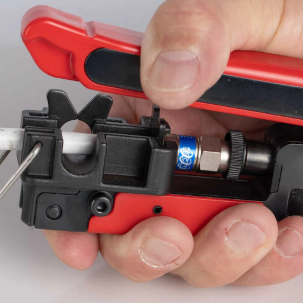 Jonard Tools 360° Compression Tool for Short RG6 & RG11 Style F Connectors | JON-CTF-360 - Image 4