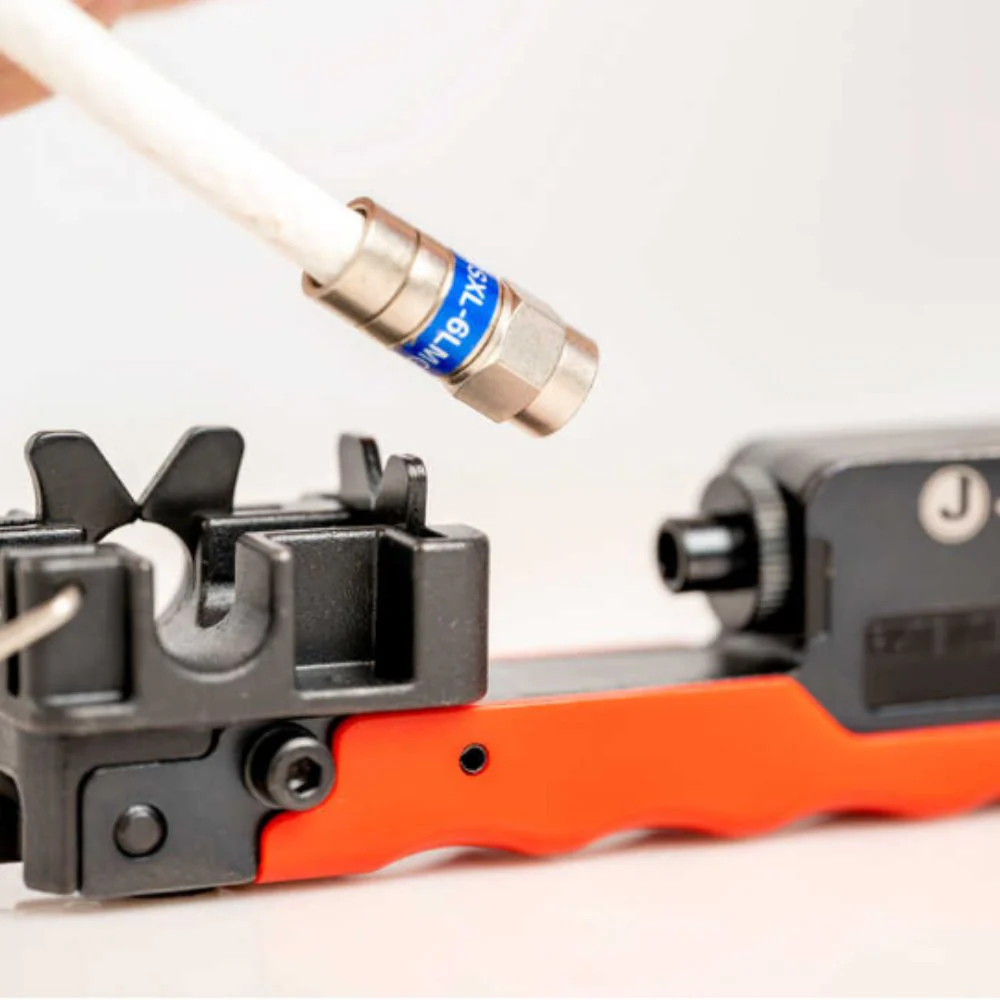 Jonard Tools 360° Compression Tool for Long RG6 & RG11 Style F Connectors | JON-CTF-360XL - Image 10