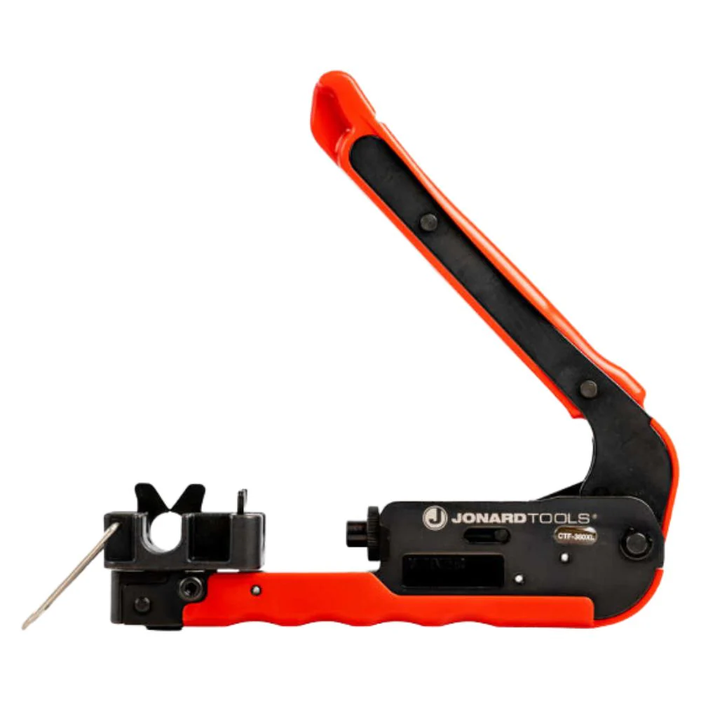 Jonard Tools 360° Compression Tool for Long RG6 & RG11 Style F Connectors | JON-CTF-360XL - Image 2