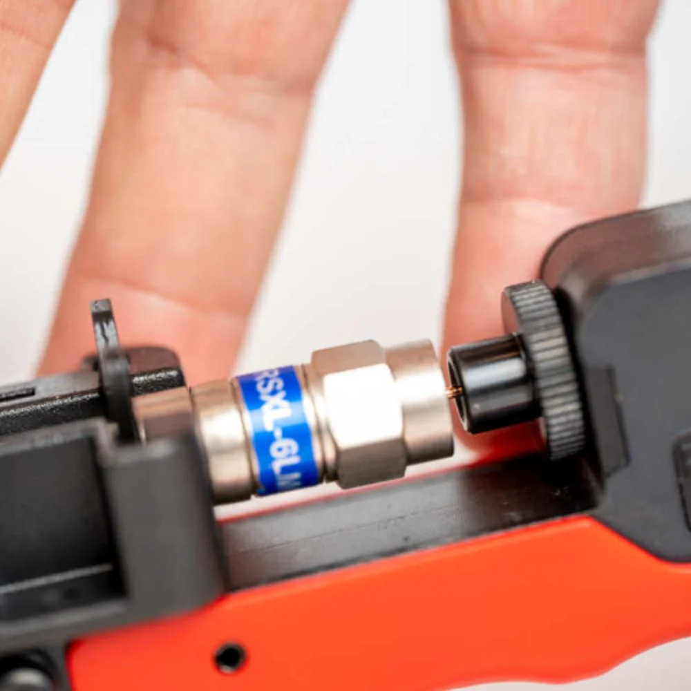 Jonard Tools 360° Compression Tool for Long RG6 & RG11 Style F Connectors | JON-CTF-360XL - Image 4