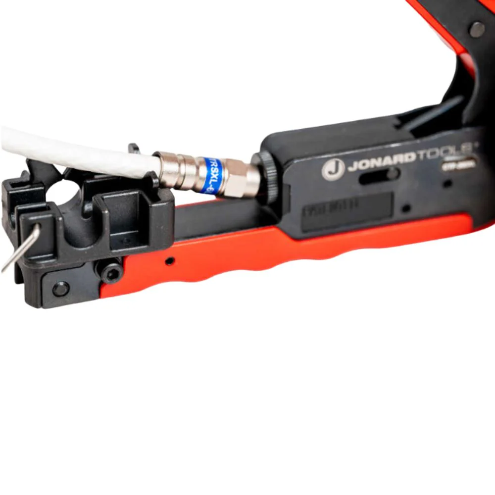 Jonard Tools 360° Compression Tool for Long RG6 & RG11 Style F Connectors | JON-CTF-360XL - Image 5