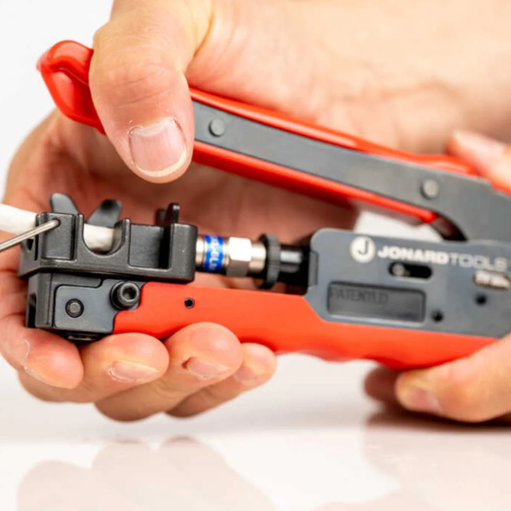 Jonard Tools 360° Compression Tool for Long RG6 & RG11 Style F Connectors | JON-CTF-360XL - Image 7