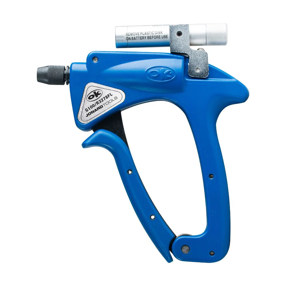 Jonard Tools Insulated Wire Wrapping Tool with Flashlight | JON-G100/R3278FL