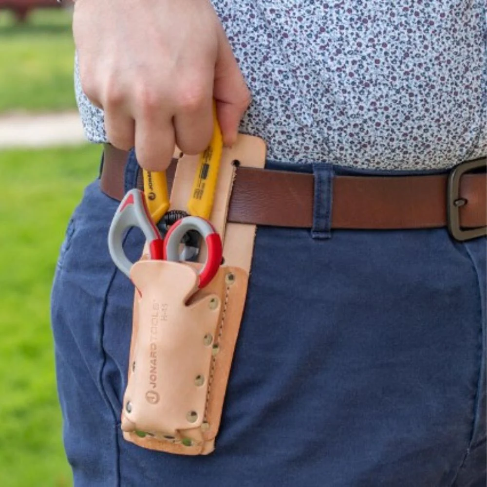 Jonard Tools Leather 2 Pocket Tool Pouch | JON-H-45 - Image 4