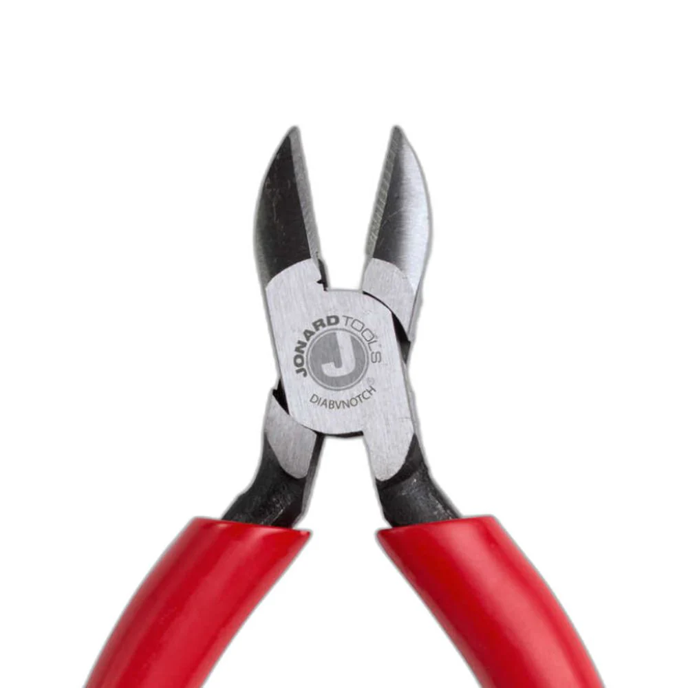 Jonard Tools DIABVNOTCH Diagonal Crushing Slitting Pliers | JON-DIABVNOTCH - Image 2