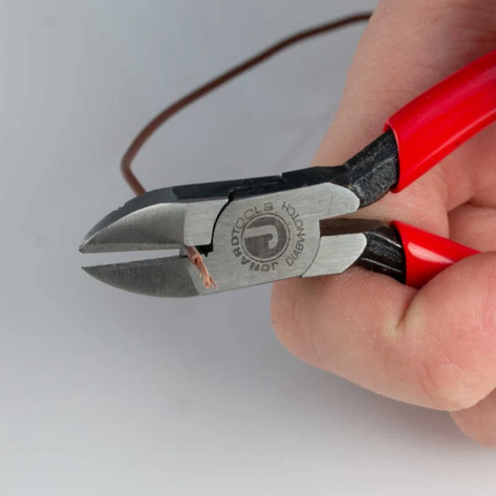 Jonard Tools DIABVNOTCH Diagonal Crushing Slitting Pliers | JON-DIABVNOTCH - Image 3