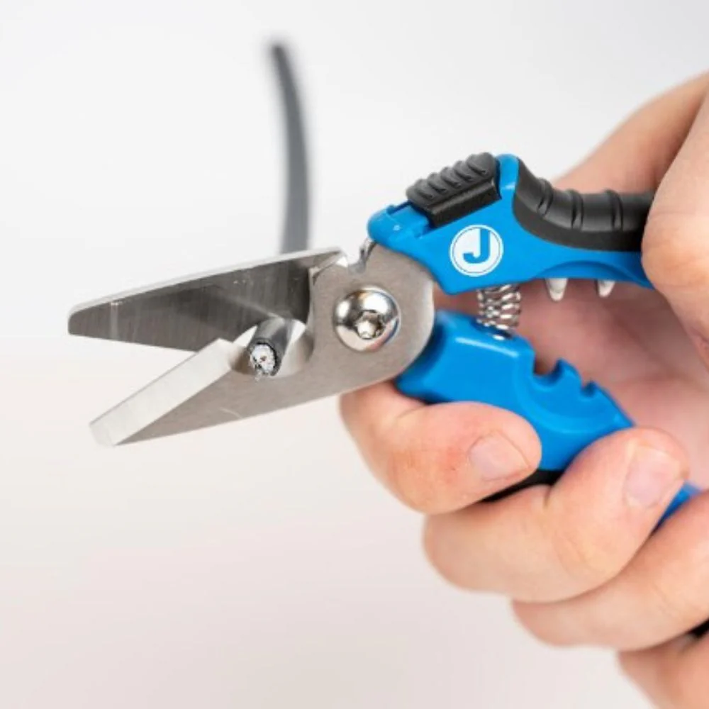 Jonard Tools 7" Multi-function Kevlar® & Wire Cutting Shears (Standard) | JON-KWC-700 - Image 3