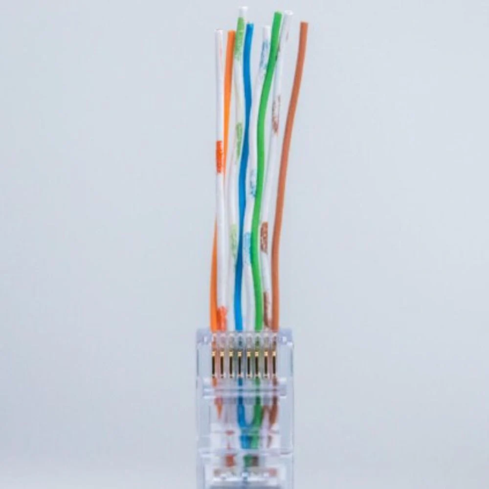 Jonard Tools CAT6 RJ45 Pass-Through Connectors (Pack of 100) | JON-RJ45-6100 - Image 5