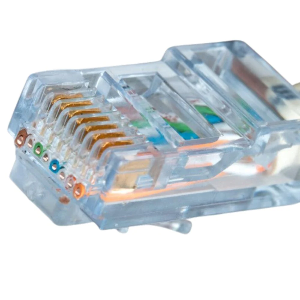 Jonard Tools CAT6 RJ45 Pass-Through Connectors (Pack of 50) | JON-RJ45-650 - Image 2