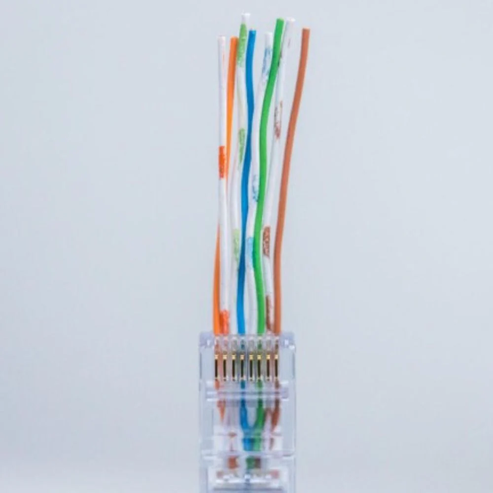 Jonard Tools CAT6 RJ45 Pass-Through Connectors (Pack of 50) | JON-RJ45-650 - Image 5