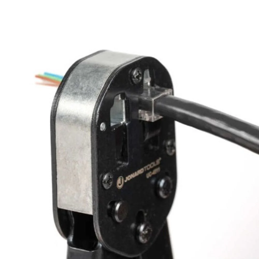 Jonard Tools Unshielded RJ45 Passthrough Connector for CAT6A Cable (Pack of 100) | JON-RJ456AUS-100 - Image 5
