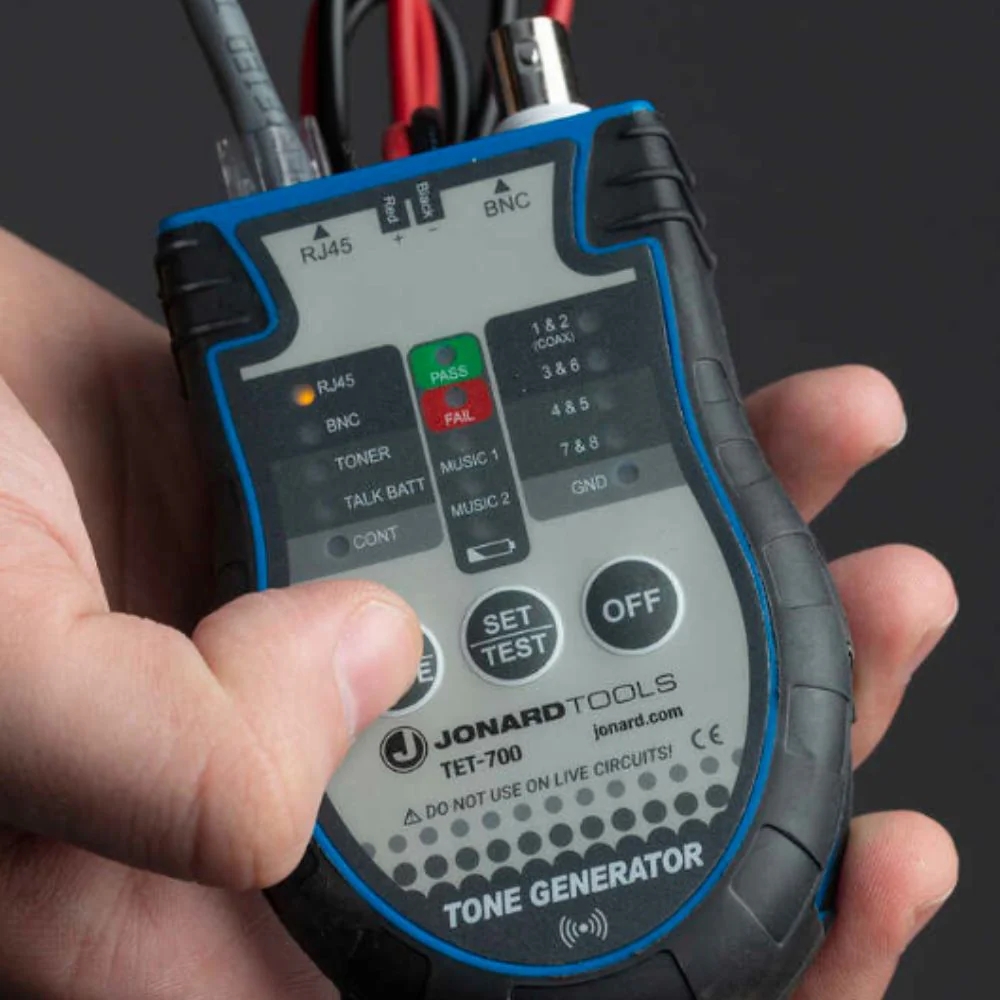 Jonard Tools Cable Tester Tone & Probe Kit+ with ABN | JON-TETP-901 - Image 5