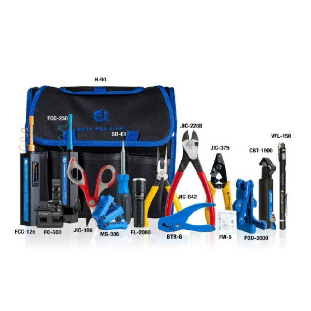 Jonard Tools Fiber Prep Kit with Connector Cleaner, Fiber Cleaver, & Visual Fault Locator+ | JON-TK-151 - Image 2