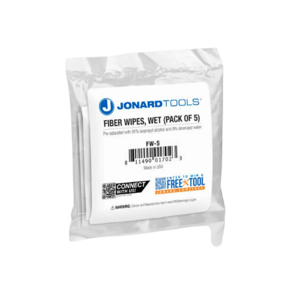 Jonard Tools Fiber Prep Kit with FCC Cleaners & VFL+ | JON-TK-161 - Image 4