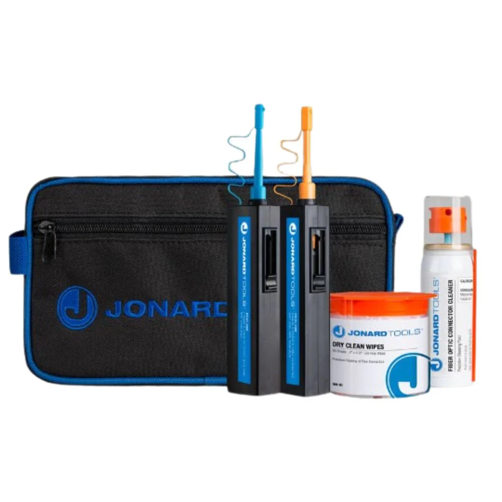 Jonard Tools Fiber Optic Connector Cleaning Kit | JON-TK-182