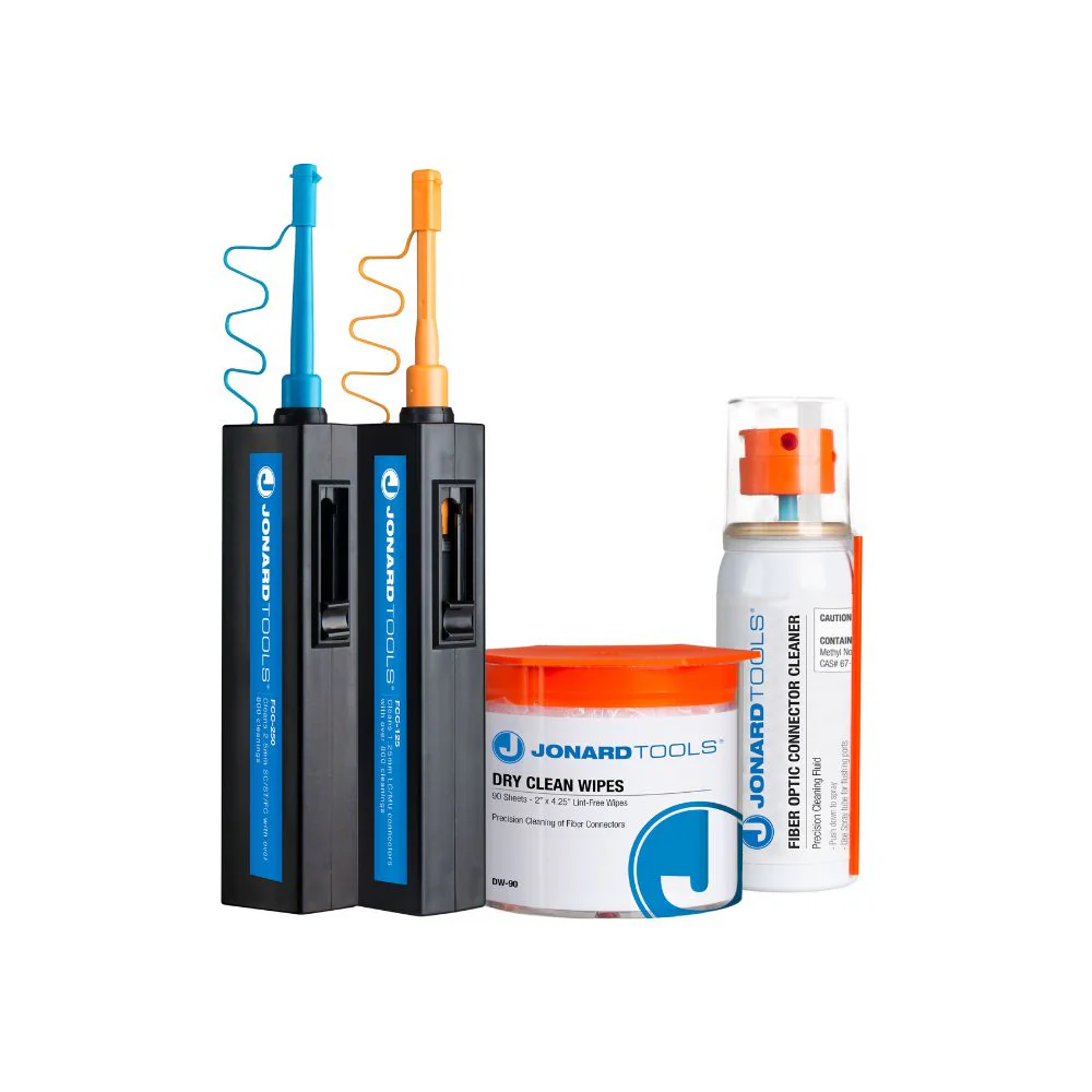 Jonard Tools Refill Kit for TK-182 Fiber Optic Connector Cleaning Kit | JON-TK-182RF