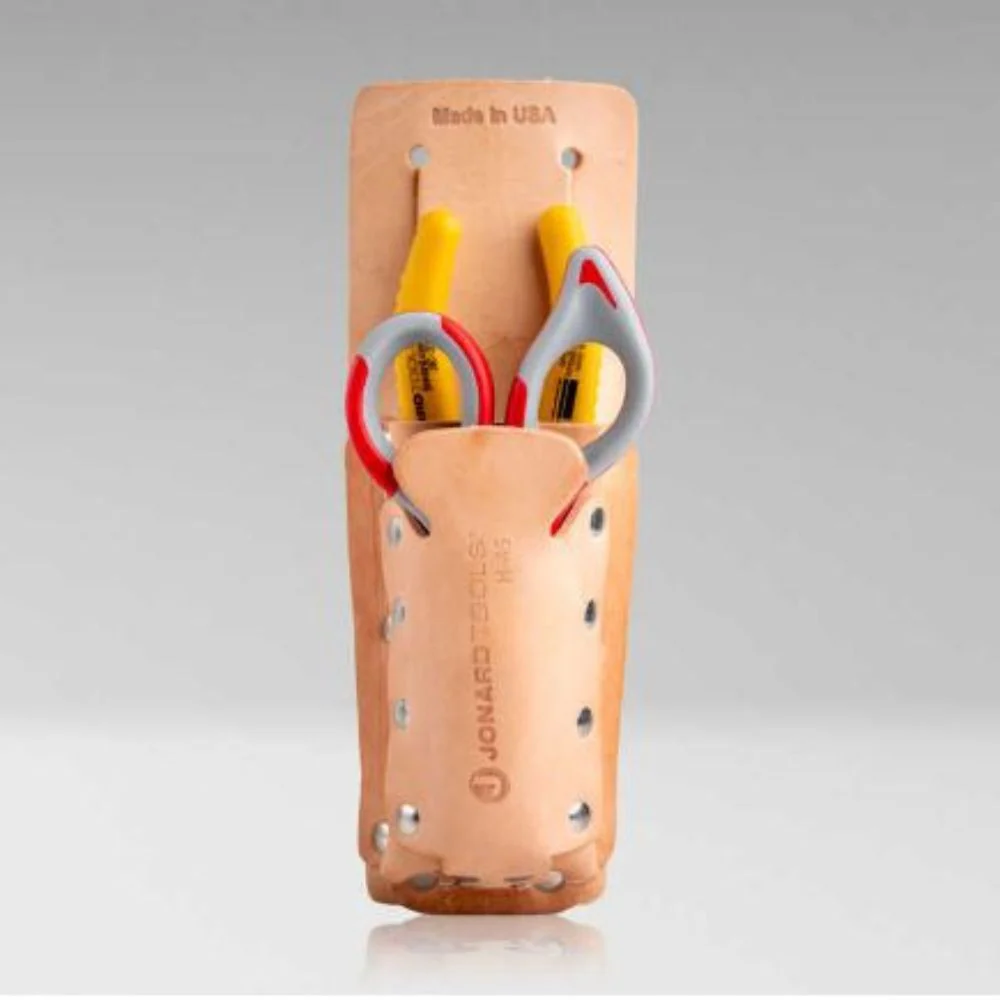 Jonard Tools Fiber Stripper & Kevlar® Shears Kit - Leather Pouch | JON-TK-355 - Image 2