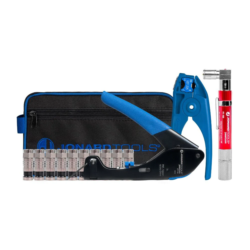 Jonard Tools COAX Cable Install and Test Kit | JON-TK-77