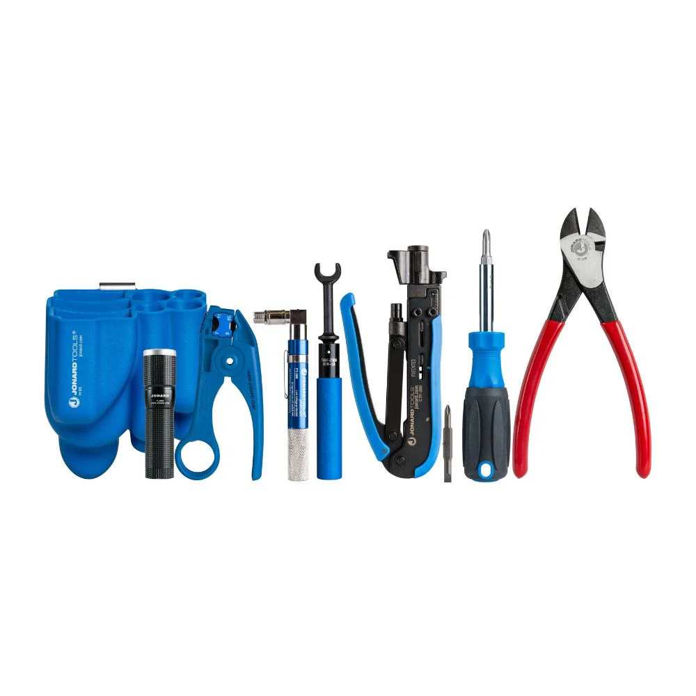 Jonard Tools COAX Tool Kit for Long F Connectors | JON-TK-82