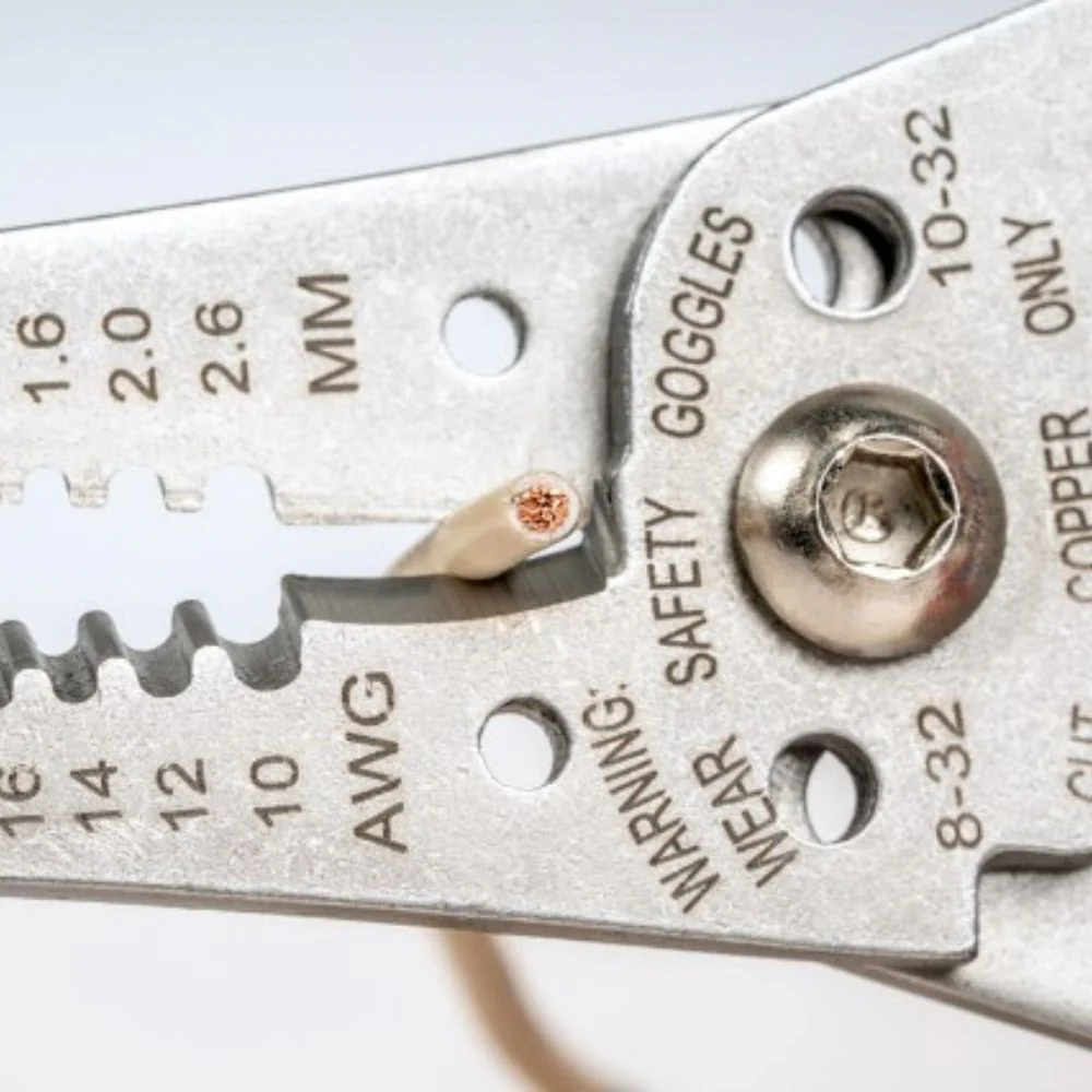 Jonard Tools Stainless Steel Curved Wire Stripper | JON-WSS-1020 - Image 3
