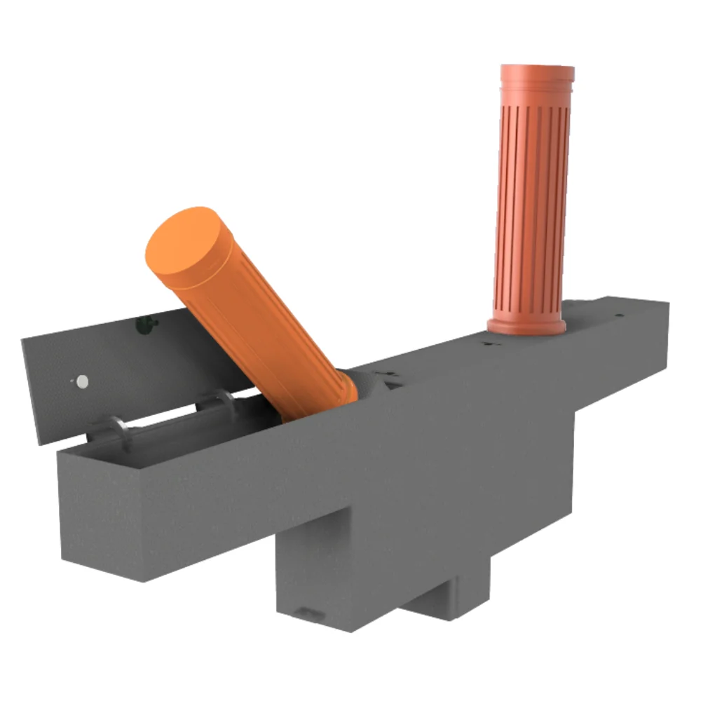 K12 Defense Minuteman - Manually Retractable Bollards | K12-MinuteMan-1200MRB