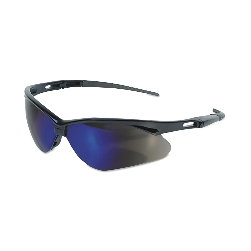 Kimberly-Clark KleenGuard V30 Blue Mirror Nemesis Safety Glasses (Black/Mirror) | KIM-412-14481