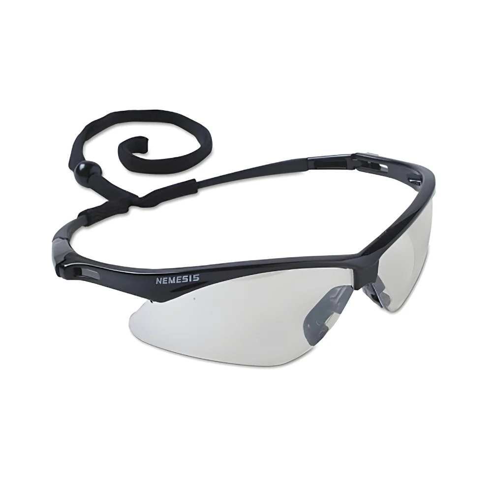Kimberly-Clark KleenGuard V30 Indoor/Outdoor Nemesis Safety Glasses (Black/Uncoated) | KIM-412-25685