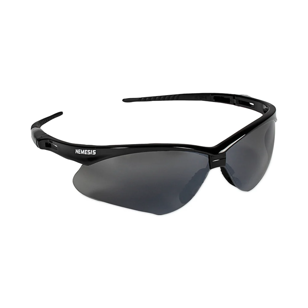 Kimberly-Clark KleenGuard V30 Smoke Mirror Nemesis Safety Glasses (Black/Mirror) | KIM-412-25688