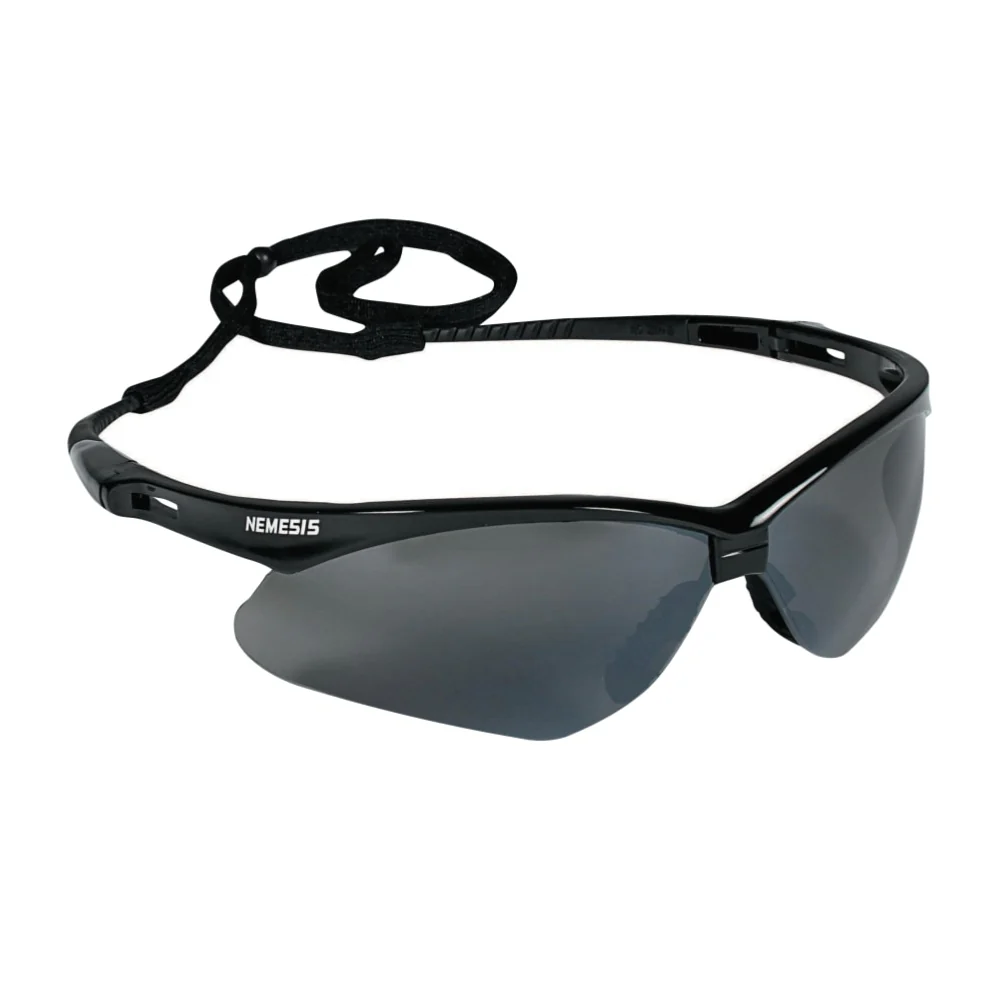 Kimberly-Clark KleenGuard V30 Smoke Mirror Nemesis Safety Glasses (Black/Mirror) | KIM-412-25688 - Image 2