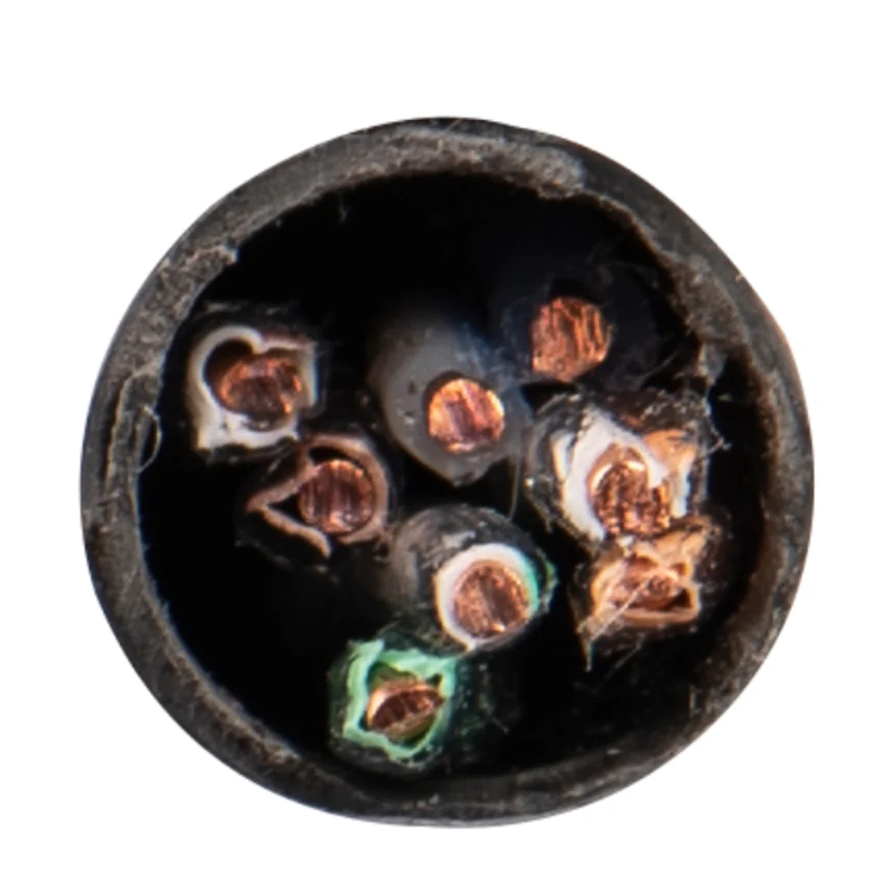 Liberty Cable 24-4P-P-L5SH-BLK 24 AWG 4 Pair Solid, Twisted, Unshielded LAN Cable - Black (1000') - Image 2