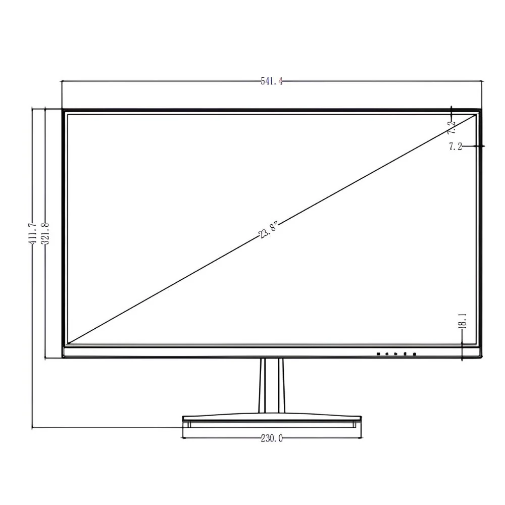 Liberty Camera LASM24 24" 1080p Security Monitor - Image 2