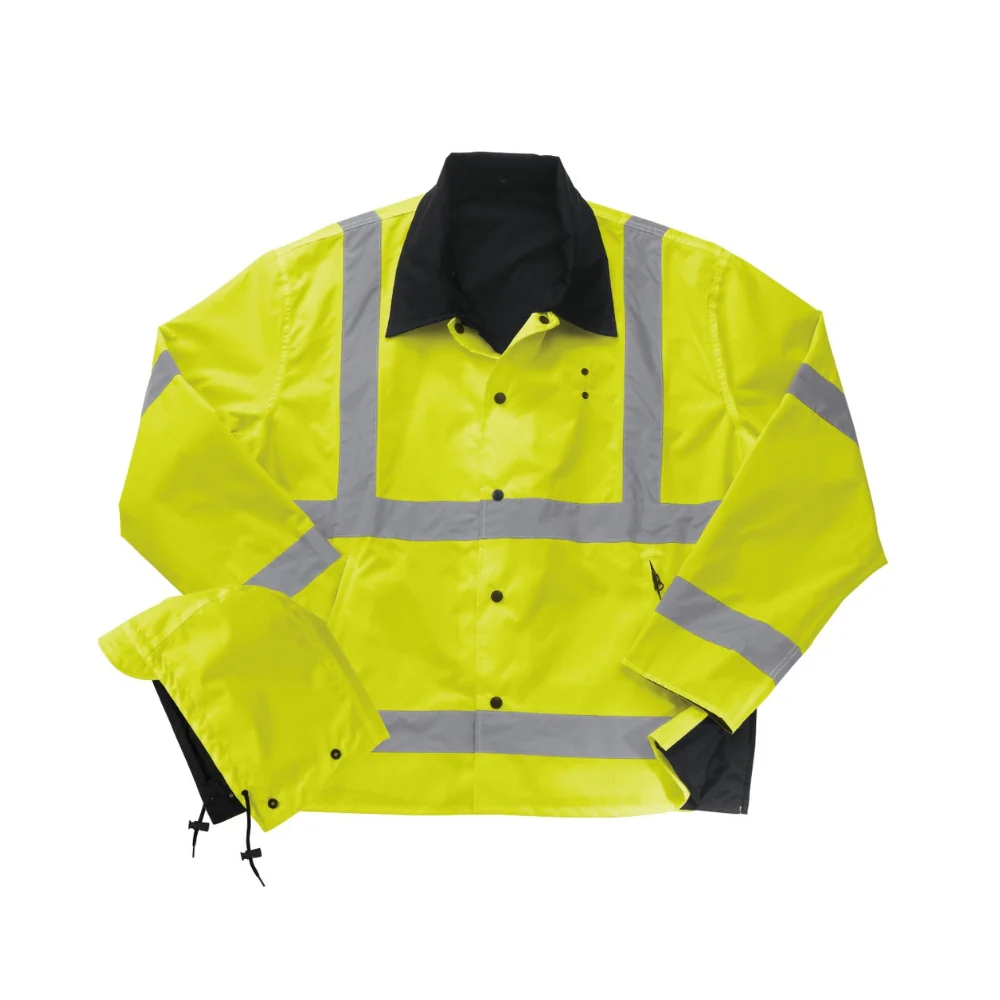 Liberty Uniform ANSI 3, Reversible Police Rain Jacket with Hood | LIB-587MFL