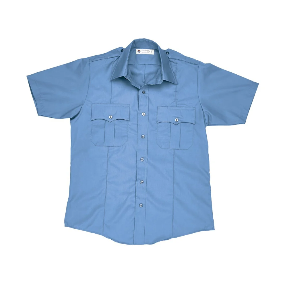 Liberty Uniform S/S police shirt, 100% polyester (Light Blue) | LIB-771MLB
