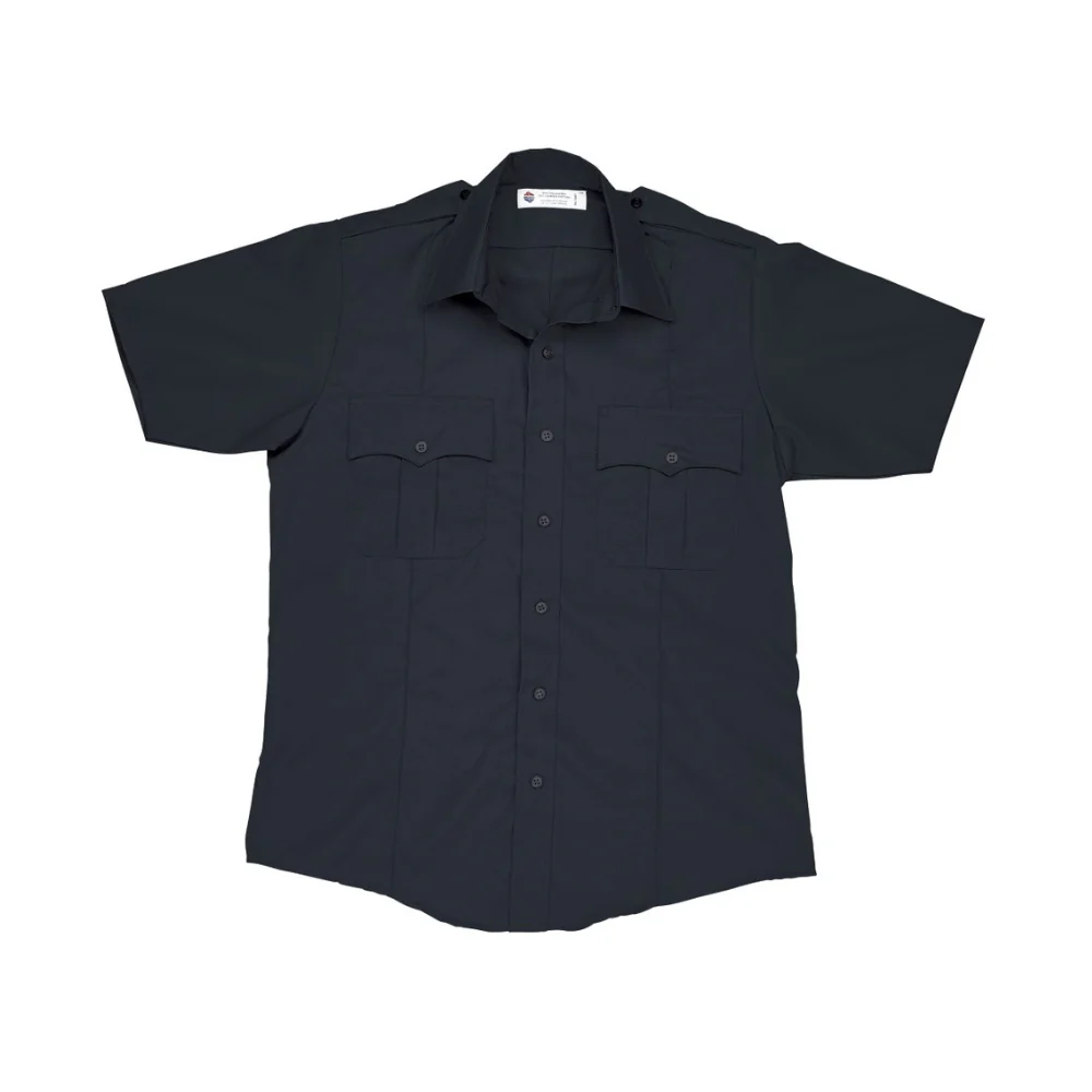 Liberty Uniform S/S police shirt, 100% polyester (Navy Blue) | LIB-771MNV
