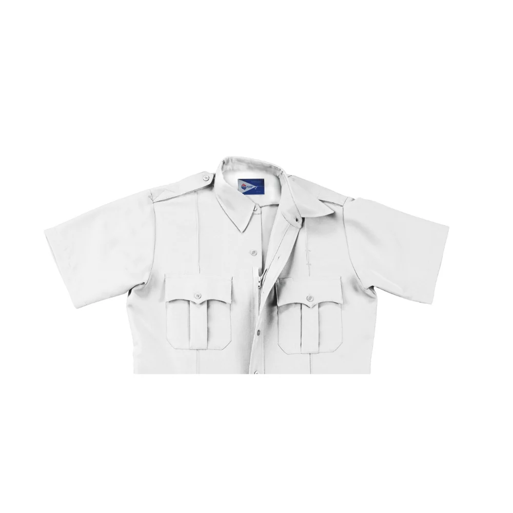 Liberty Uniform S/S Police Shirt (White) | LIB-767MWH