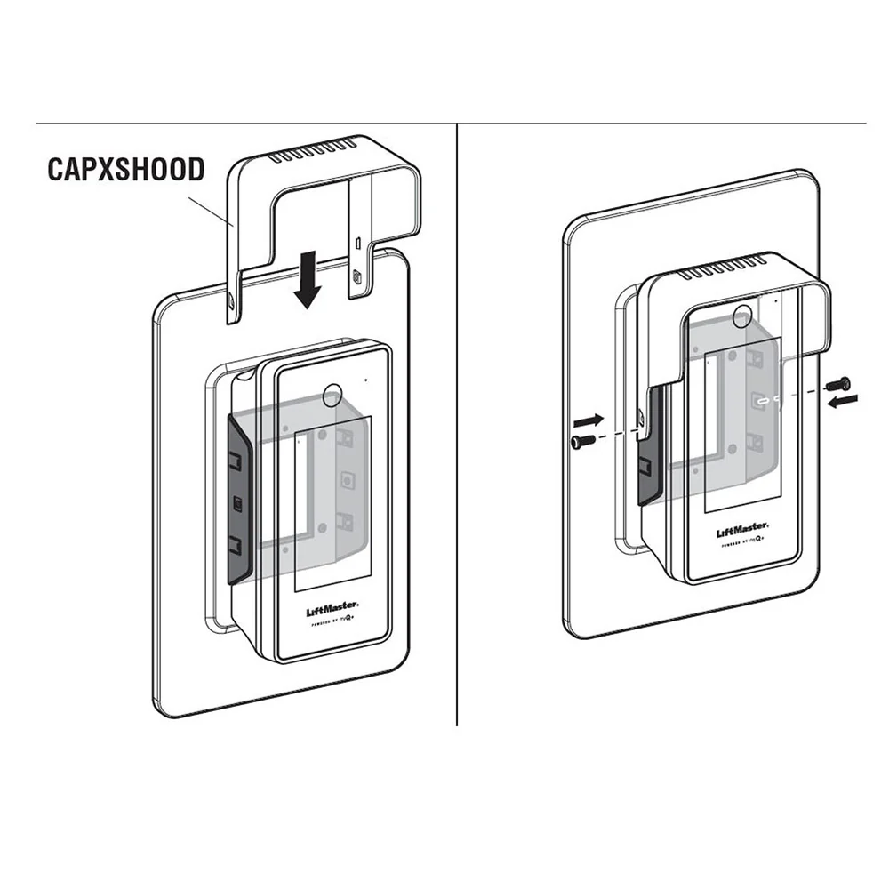 LiftMaster Sun Hood for CAPXS Telephone Entry System | LIF-CAPXSHOOD - Image 3