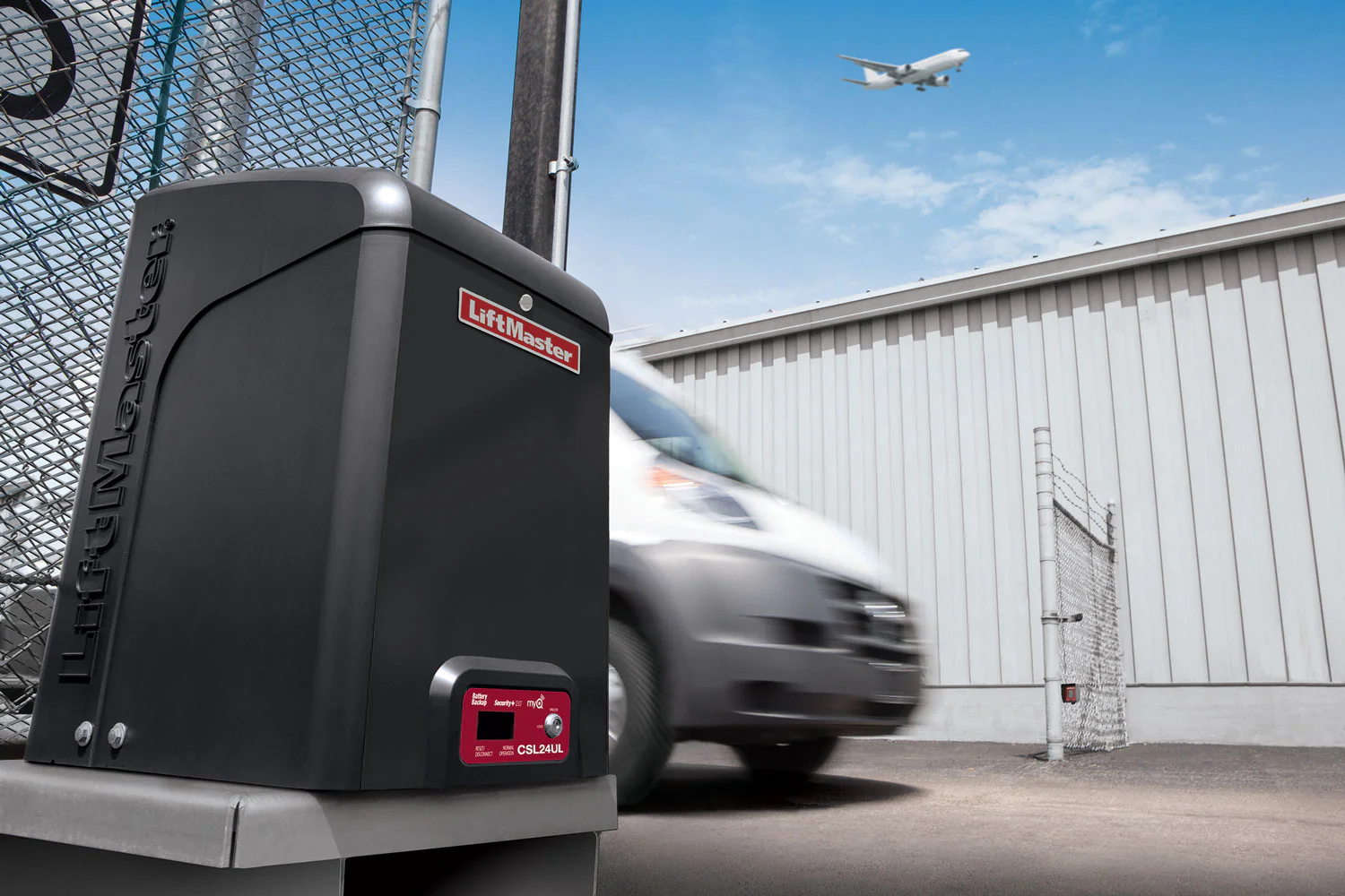 LiftMaster CSL24UL 24VDC High Traffic Commercial Slide Gate Operator - Image 5