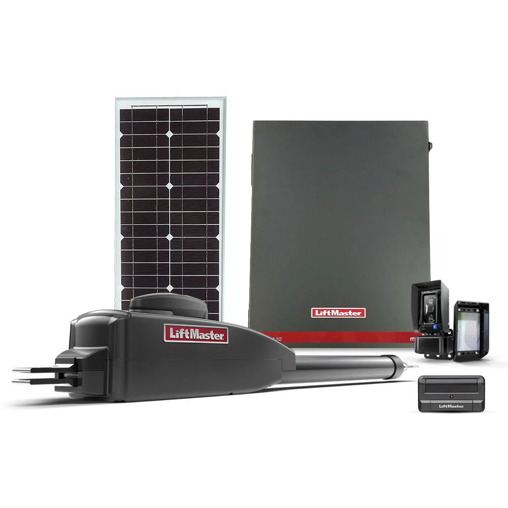 LiftMaster LA412XL20W Single Swing Gate Opener Solar Kit | LIF-LA412XL20W-ASE