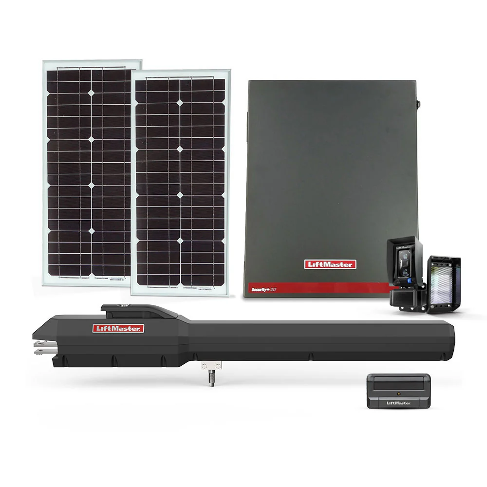 LiftMaster Single Swing Gate Opener Solar Kit | LIF-LA500XL40W