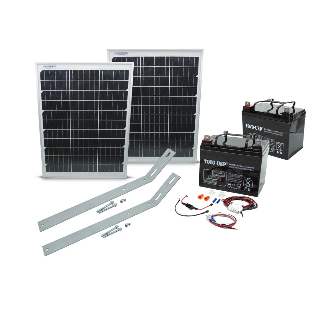 LiftMaster Upgraded Dual Swing Gate Opener Solar Kit | LIF-LA500XL40W-DUAL - Image 2