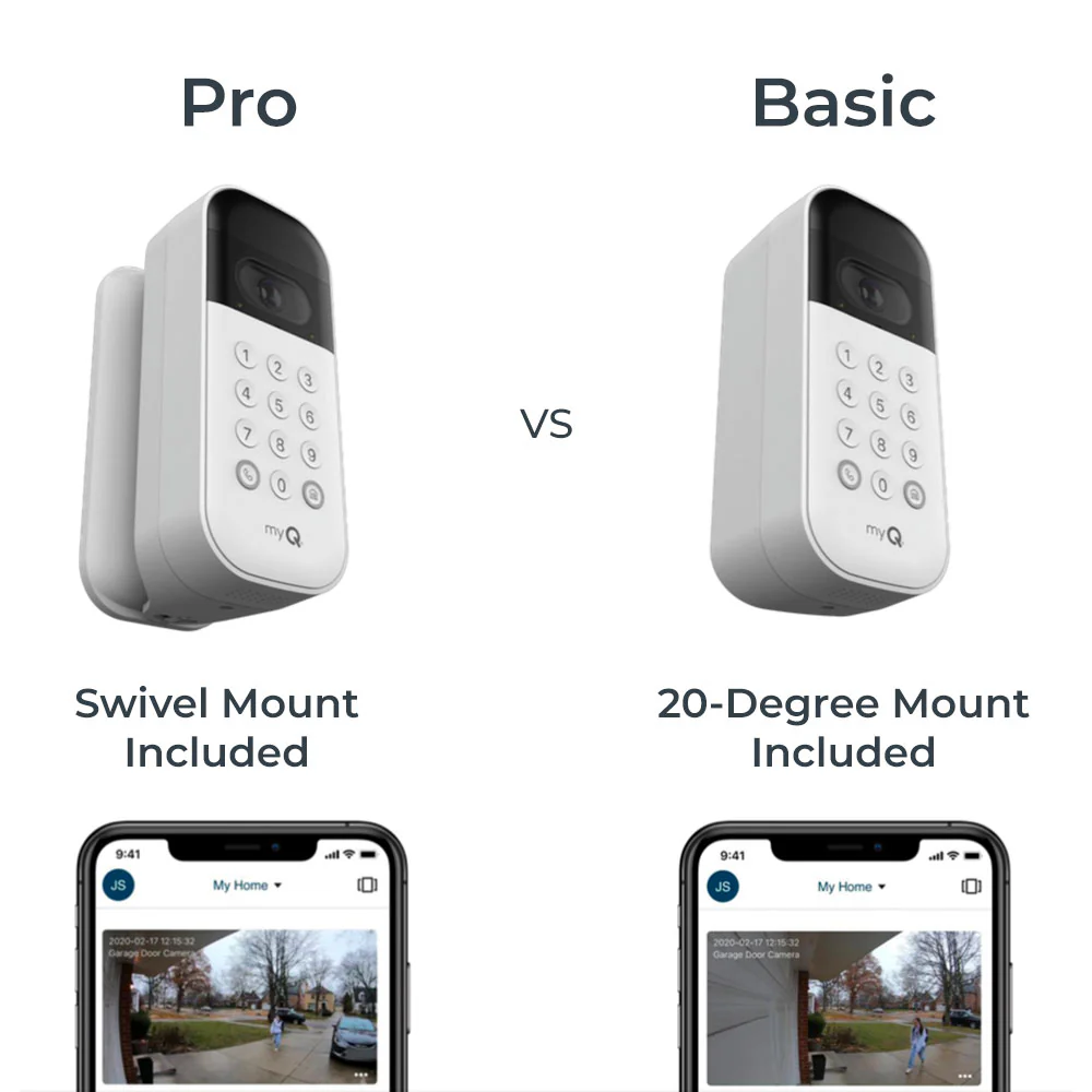 LiftMaster VKP1-LM myQ Video Keypad Pro Exclusive with Swivel Mounting Bracket - Image 6